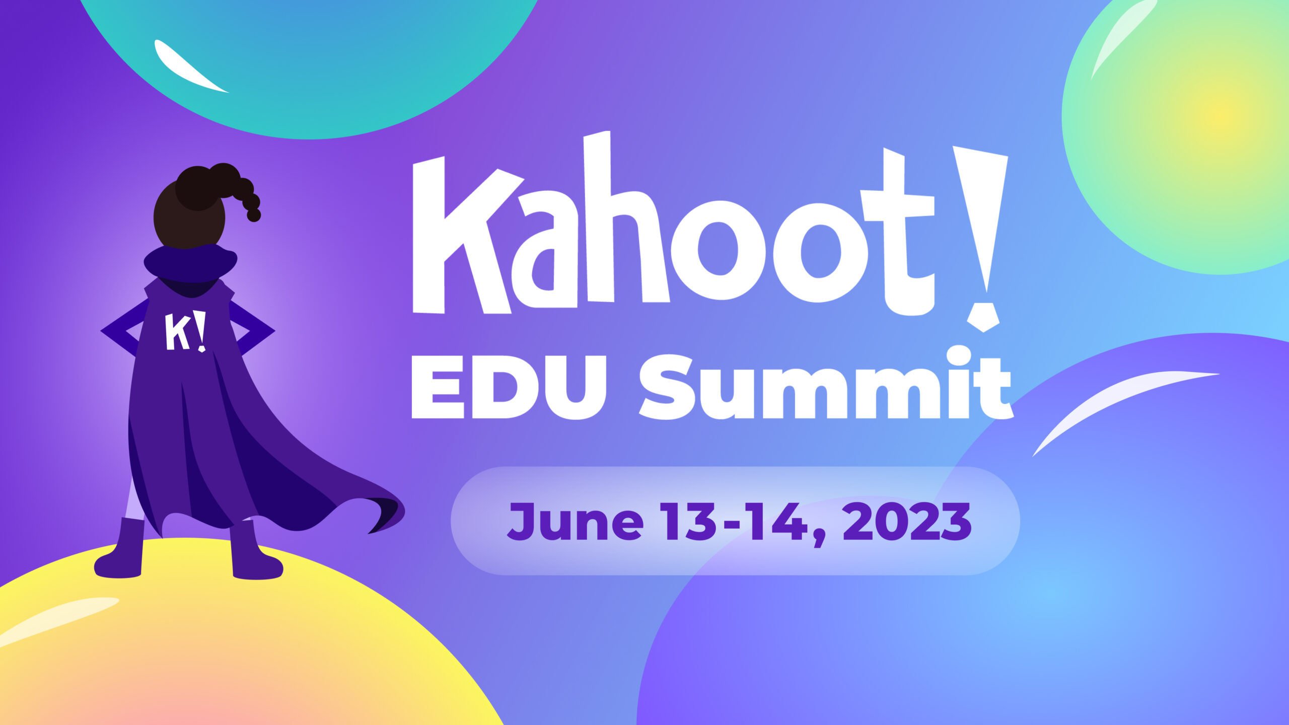 Kahoot! EDU Summit 2023 header image