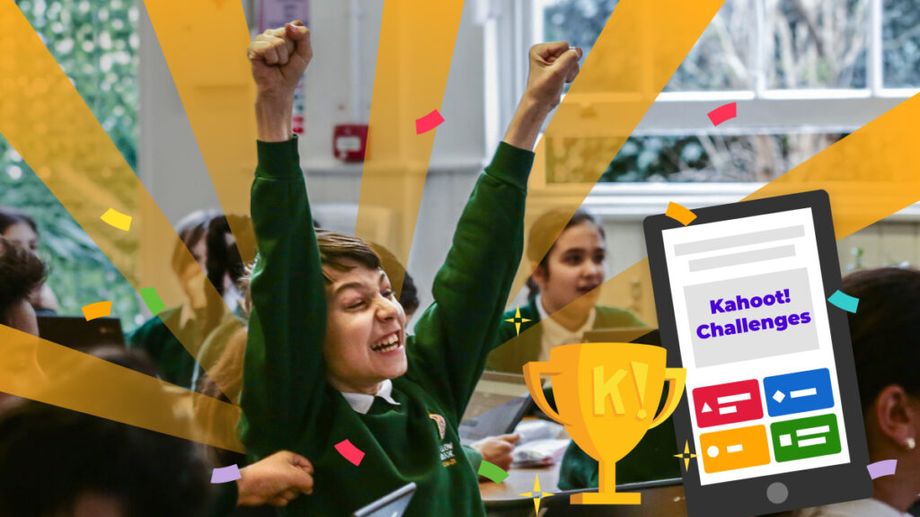 A classroom filled with students eagerly raising their hands to participate in a lesson, showcasing engagement and enthusiasm.