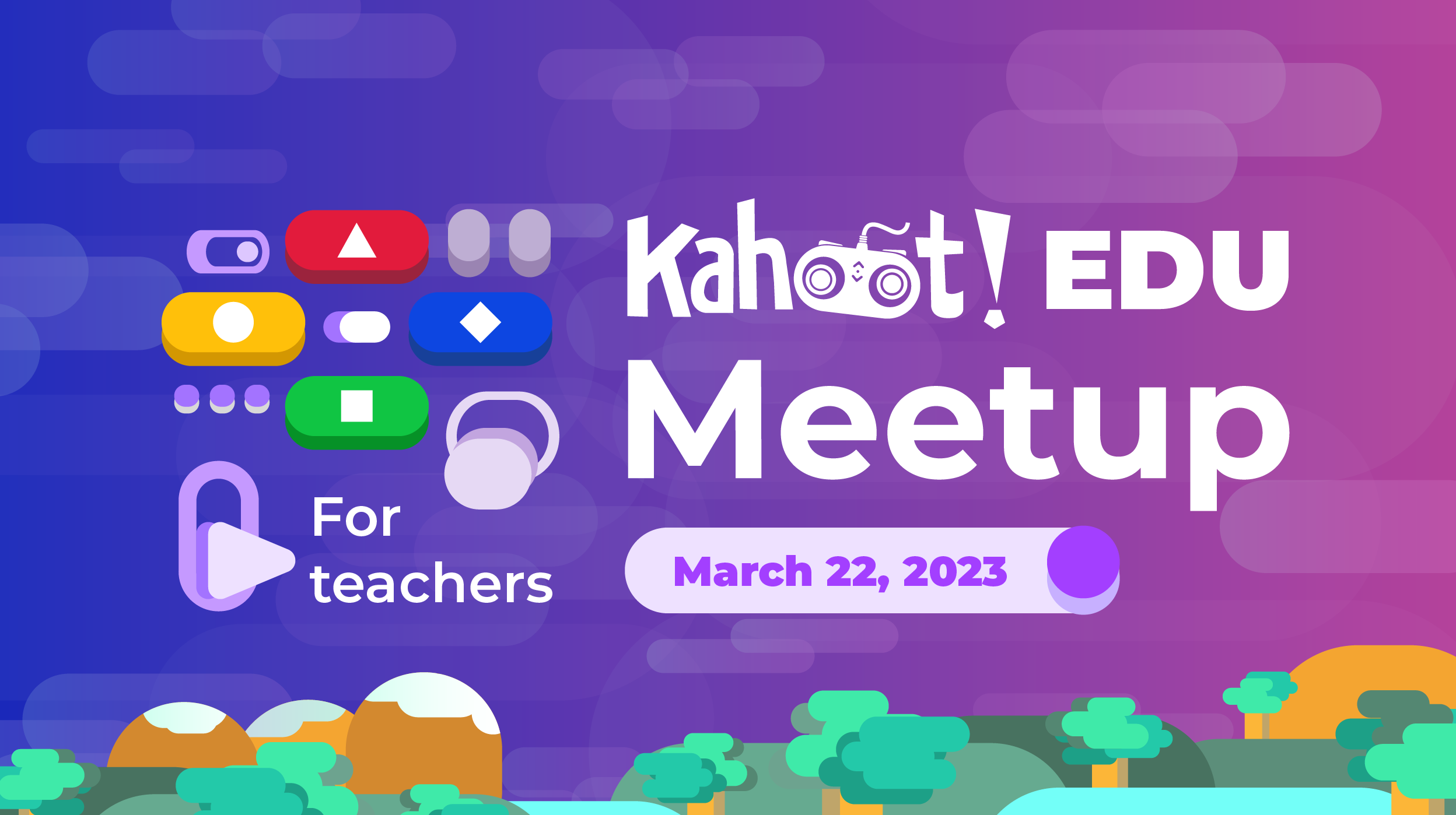 Kahoot! EDU Meetup logo